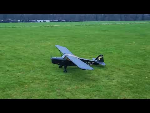 Evening flight with James and his Auster