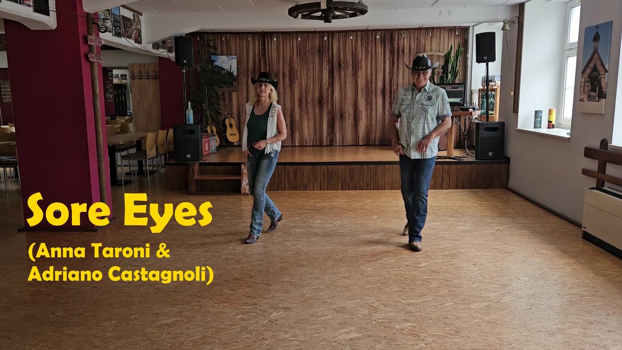 Line Dance SORE EYES (Anna Taroni & Adriano Castagnoli)
