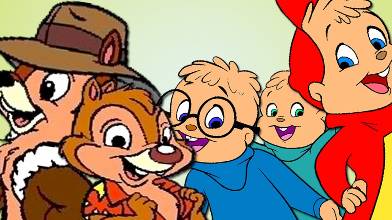 Alvin and the chipmunks and chip and dale