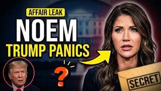 Noem Breaks Down As Congress Leaks Affair Trump Panics!