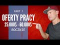 OFERTY PRACY W USA, ILE KTO ZARABIA - ŻYCIE W AMERYCE VLOG #51