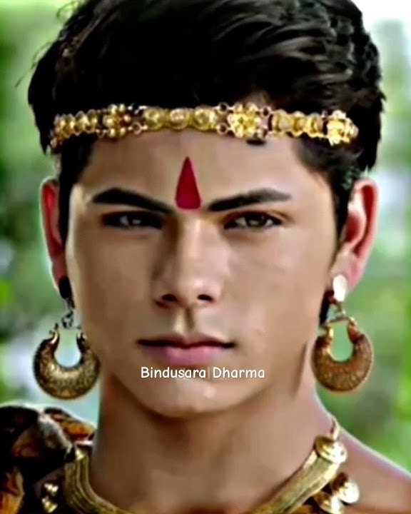 His eyes are always on her✨❤️Bindusara and Dharma love scenes | #shorts #chandranandini #bindusar