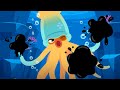 Deep Sea Animals🐙🤿 | Mysterious Sea Creatures | Sing Along | Nursery Rhymes | Lotty Friends