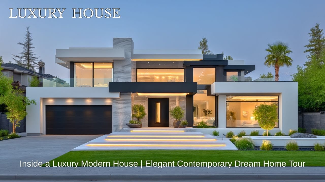 Luxury Modern House Inspiration | Breathtaking Contemporary Dream Home Everyone Dreams Of