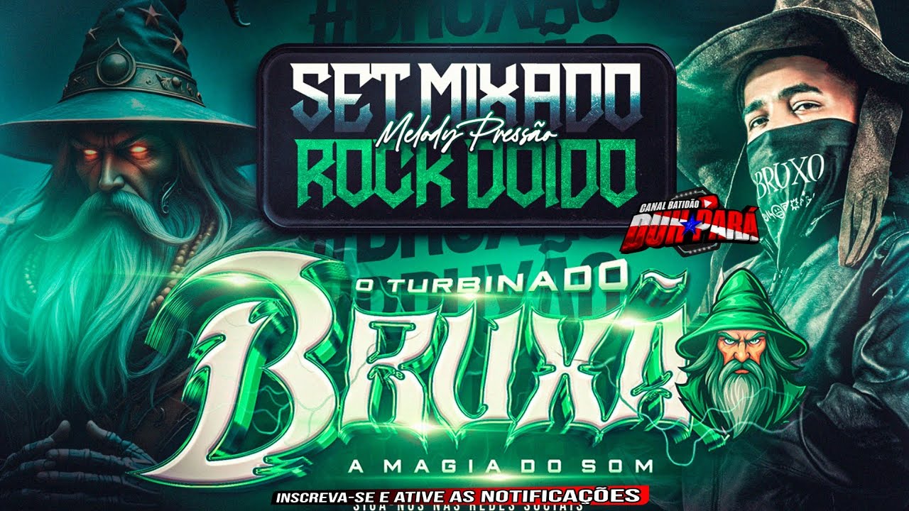 SET ROCK DOIDO 2025 - MELODY NOVO BRUXAO DJ TOM MIX - SET MIXADO AS MELHORES 