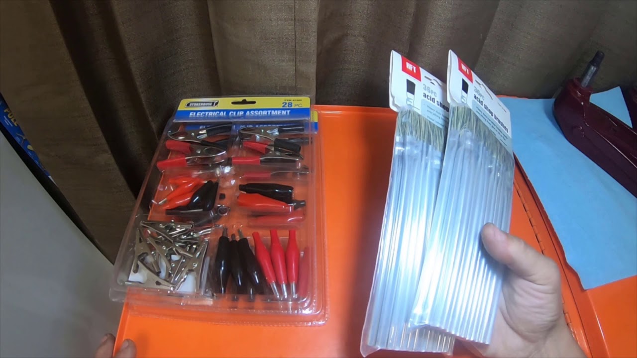 Tool Haul Harbor Freight Clips N Brushes Quick Look Feb 2nd 20