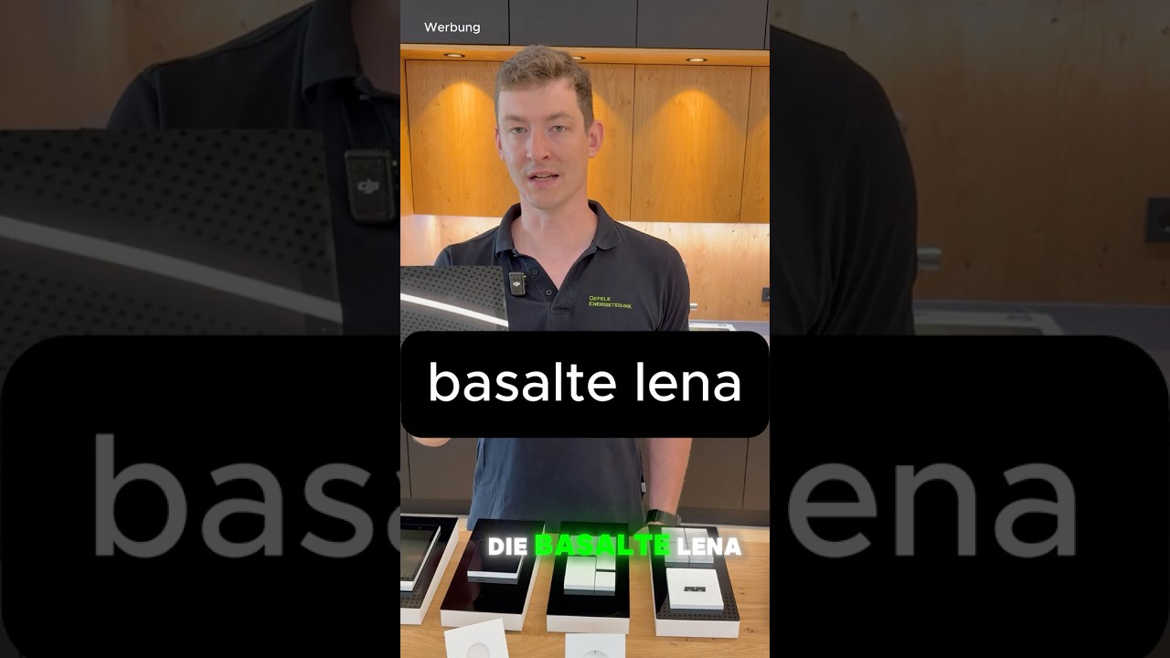 basalte Lena – das zentrale Touch-Display