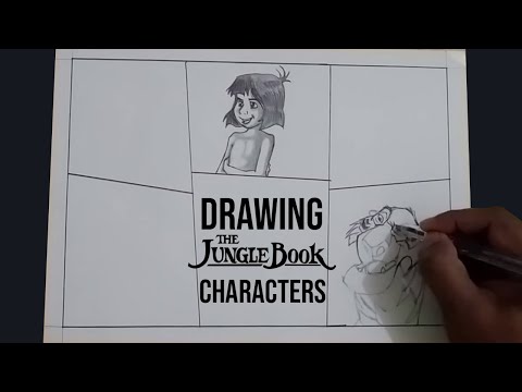 Jungle Book || Disney || Character Drawing