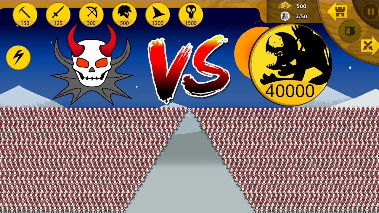 STICK WAR LEGACY | Army 9999 Items Kai VS Army 9999 Icon Kai🔥EPIC BATTLE