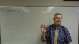 MTH 1110 Finite Math Lecture 25