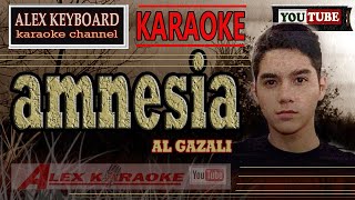 AMNESIA   AL Gazali   Karaoke  nada PRIA Tanpa Vokal