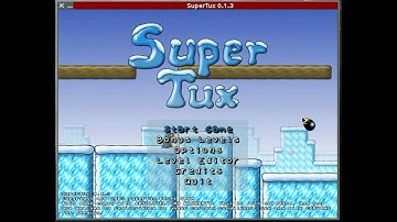 Linux Games Video 2 (SuperTux)