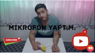 Profesyonel Mikrofon Nasıl Yapılır. Kolaya Geldi