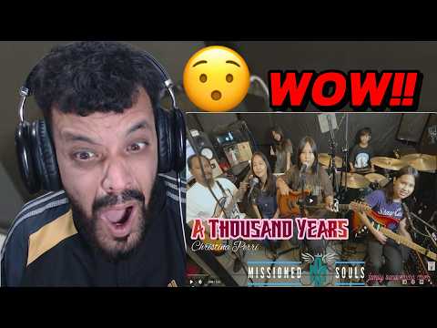 A Thousand Years by Christina Perri | Missioned Souls - family band studio cover DZ REACTION