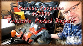 MF GC2300 Treadle Pedal Repair