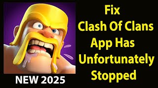 Fix Clash Of Clans Unfortunately Has Stopped |Clash Of Clans   Stopped Problem | PSA 24 screenshot 4