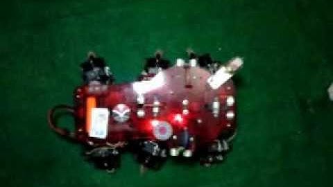 tripod gait - hexapod robot - 2dof