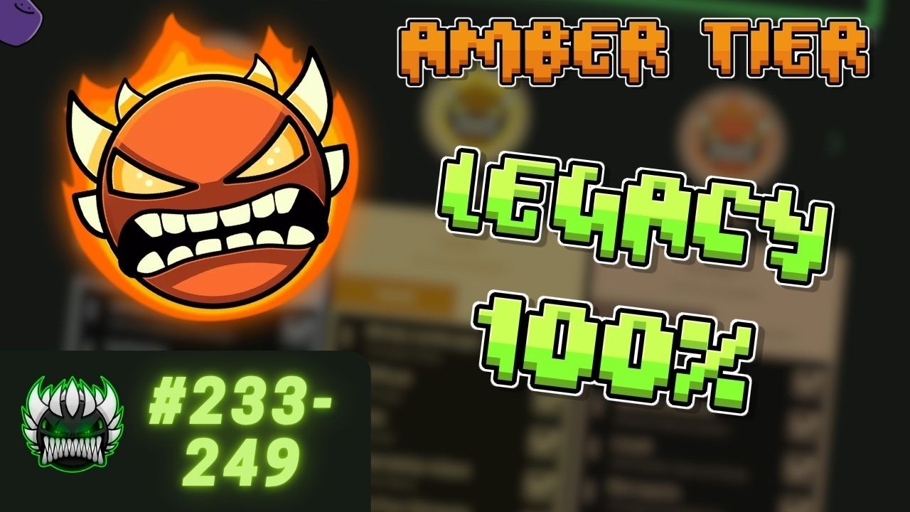 GDDP Amber Tier (LEGACY) 100% (All Coins) // [Geometry Dash 2.2] - YouTube