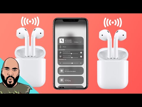 كيفية إقران اثنين من AirPods إلى iPhone واحد! مشاركة AirPods مع مشاركة الصوت اللاسلكي!