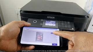 EPSON EXPRESSION HOME XP 5100 ALL IN ONE PRINTER HOW TO SCAN YOUR DOCUMENT WITH MOBILE DEVICE