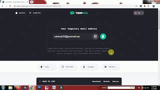 Temp mail create | How to create temp Mail | open temp mail | screenshot 4