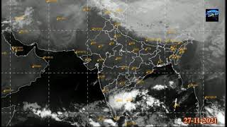 Indian Weather Satellite Image Today 27-11-2021 | India Weather