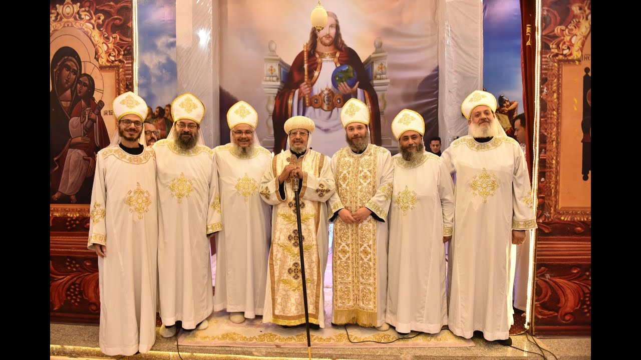 قداس ترقية ابونا استافروس فاروق الي رتبة القمصية ورسامة شمامسة بيد نيافة الحبر الجليل الانبا مرقس