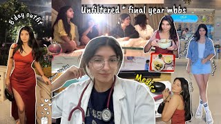 Unfiltered Final Year Medico Life Group Studying ,Bday Outing With Friends ,Choatic