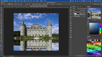 Create realistic water reflection effect with Photoshop Displacement Map