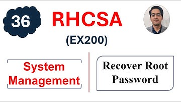 How to Reset Root Password in Linux || RHCSA Complete Course