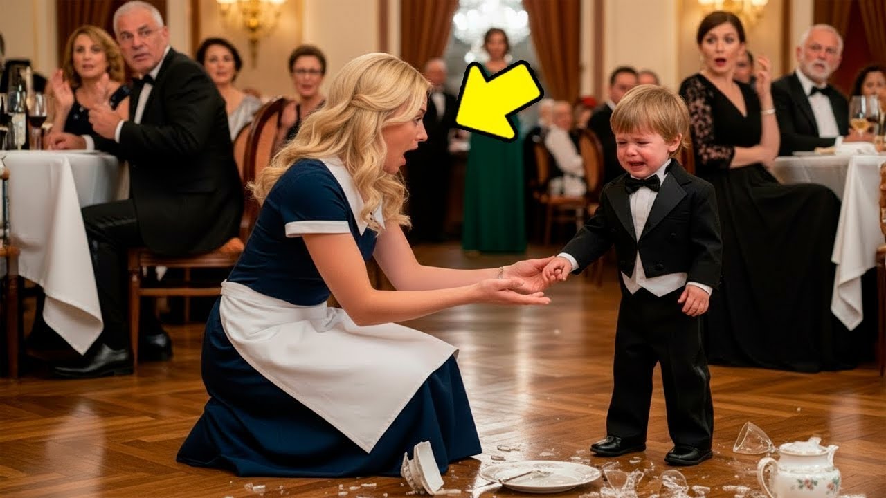 Syn milionera rzucał talerzami… Aż spokojna kelnerka podała mu rękę…