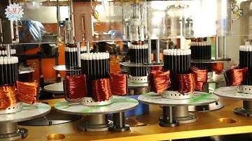 Automatic Vertical Winding Machine With Four Heads Eight Stations
