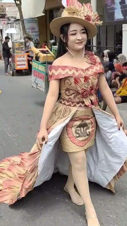 PAKAIAN KARNAVAL DAUR ULANG #agustusan #lomba17an #viral #karnaval