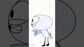 NO LIPS KISS KISS (Animation Meme) #shorts