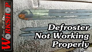 How to fix a broken Defroster Grid Line
