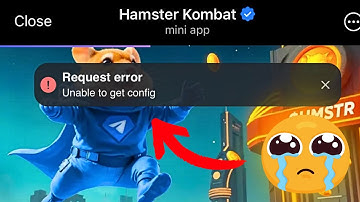 Issue: Request error in Hamster Kombat - Unable to get account