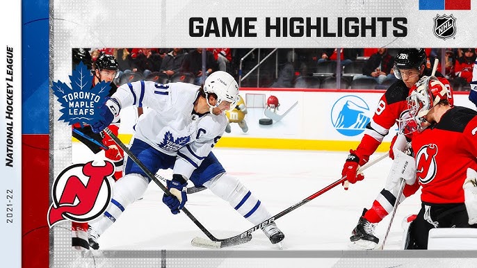 New Jersey Devils vs. Toronto Maple Leafs (1/31/22) - Stream the