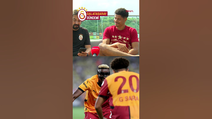Gabriel Sara'dan Osimhen Sözleri! (GÜLEREK) #shorts #galatasaray