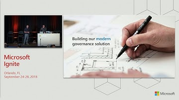 Ignite 2018 - From start to finish:How to create your modern SharePoint site provisioning solution