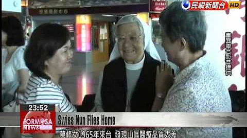 Swiss nun Marie-Therese Felder ends her 50 years o...