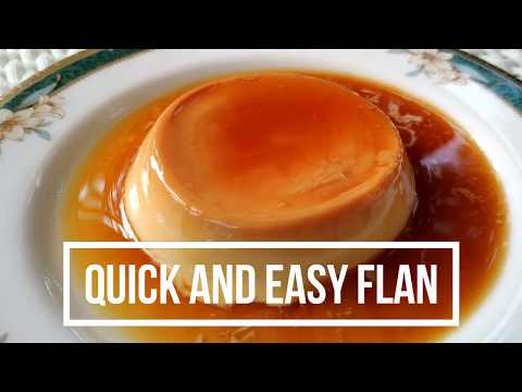 Make Quick and Easy Flan/Caramel Pudding Using Microwave