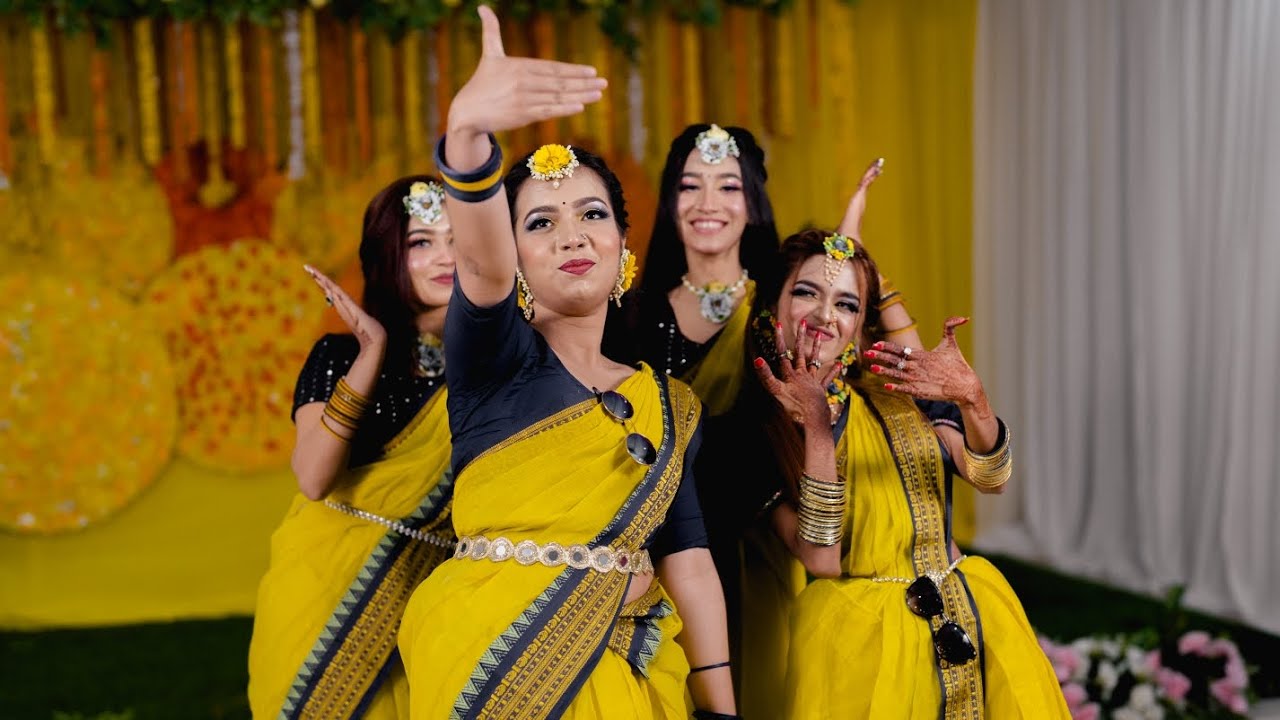 লাজে রাঙা Haldi Night Dance performance 😱😱