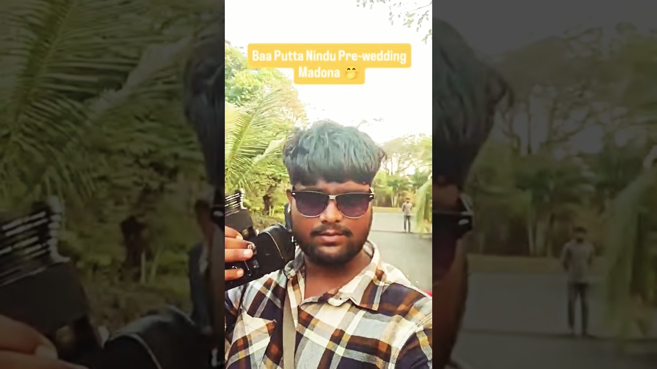 Baa Putta Nindu Pre-wedding Madona: Cinematic BTS & Photography Vlog #photography #cinematic #bts