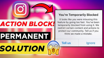 How to Remove Action Blocked on Instagram |Fix instagram Action Block |Guaranteed solution ✔#Insta
