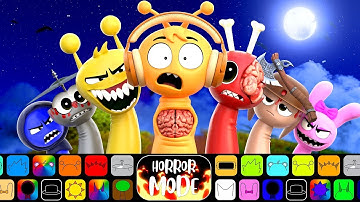 🥁 Incredibox Sprunki 3D Edition - Normal vs Horror Mode (Game Mod)