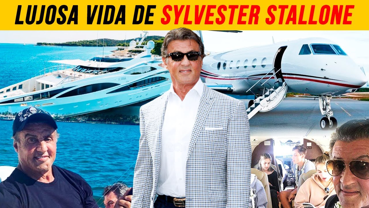 Así es la LUJOSA vida de SYLVESTER STALLONE 2022 - The BRO!