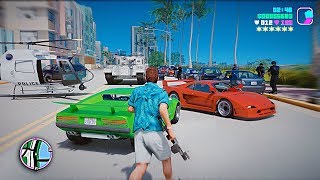 Grand Theft Auto V New Mod Introduces a Remastered Vice City