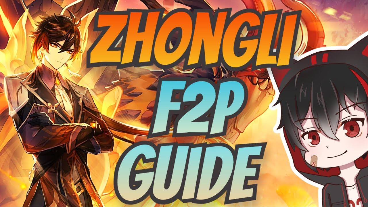 Zhongli F2p Guide Build Genshin Impact Youtube