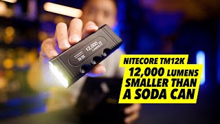 How bright did you say this is?! - Nitecore TM12K (12,000 lumens)