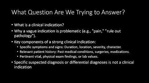 Introduction to ordering imaging